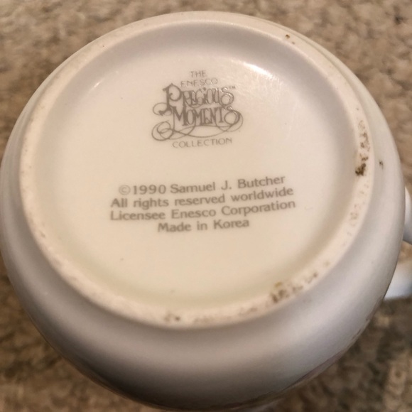 Vintage 1990 Precious Moments collectors name mug “Lisa” - Picture 4 of 4